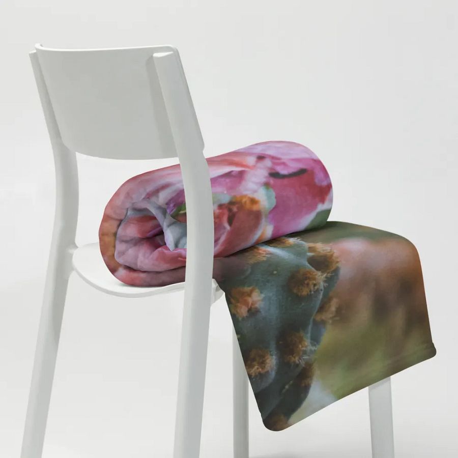 Desert Flower Throw Blanket product image (8)