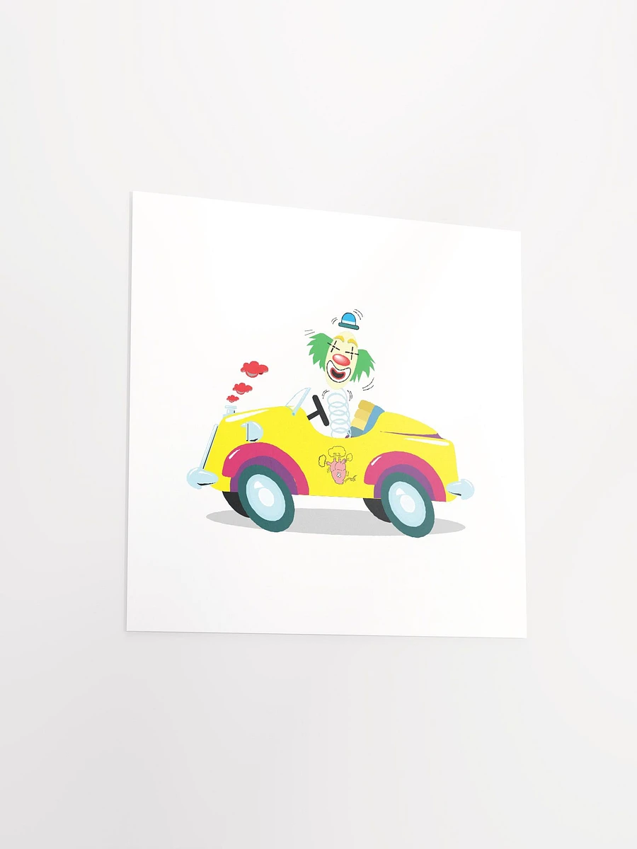 Clown driving a Car product image (13)