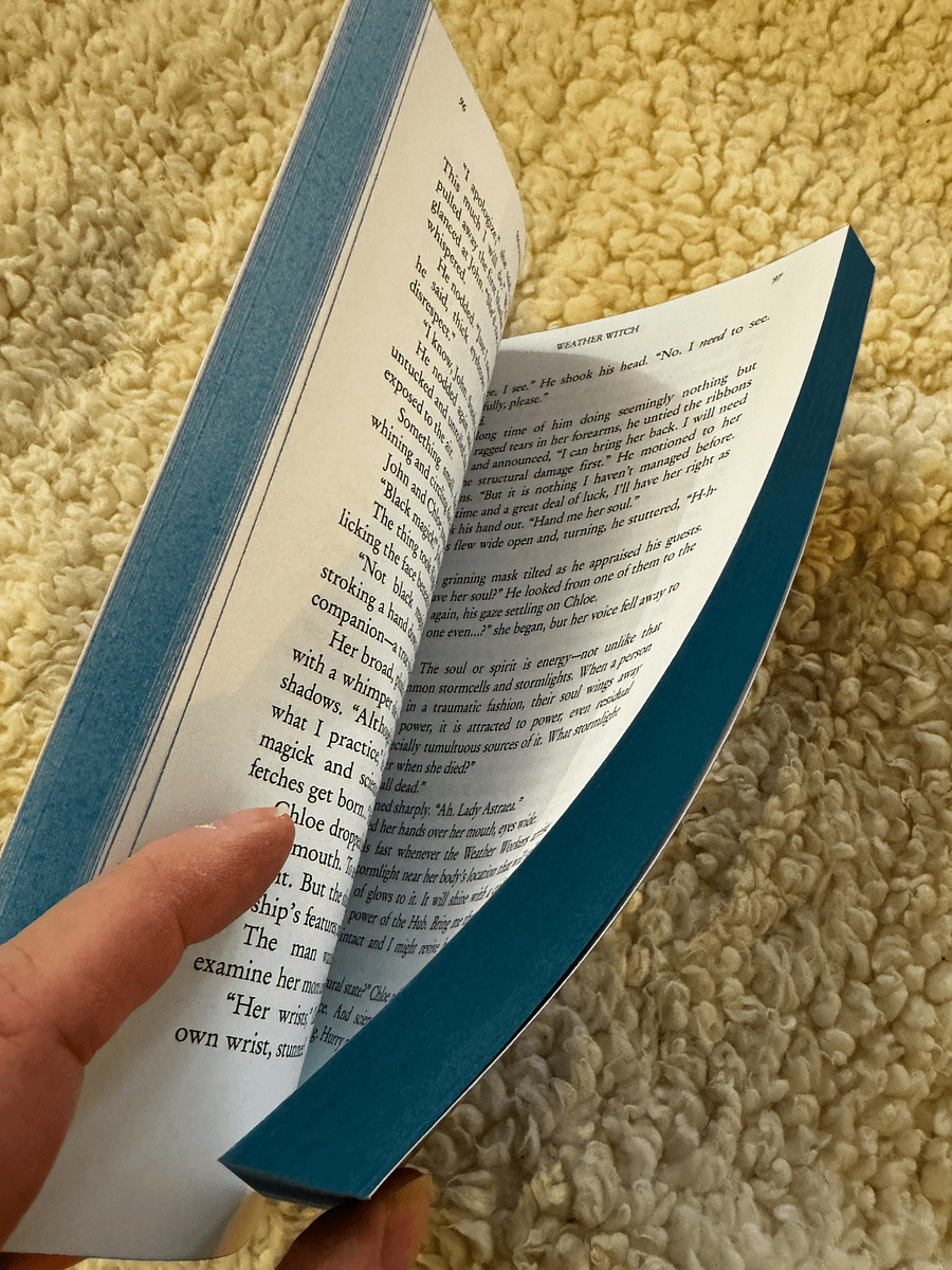 Special Limited Edition OG WEATHER WITCH with Electric Blue Page Edges product image (5)