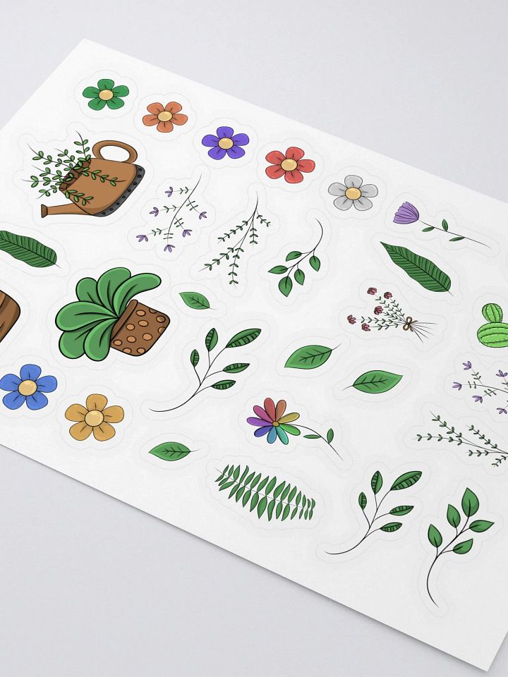 Flower Sticker Sheet product image (2)