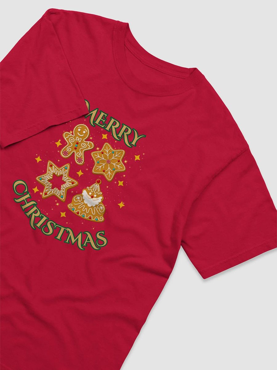 Red Gingerbread Cookie T shirt product image (3)