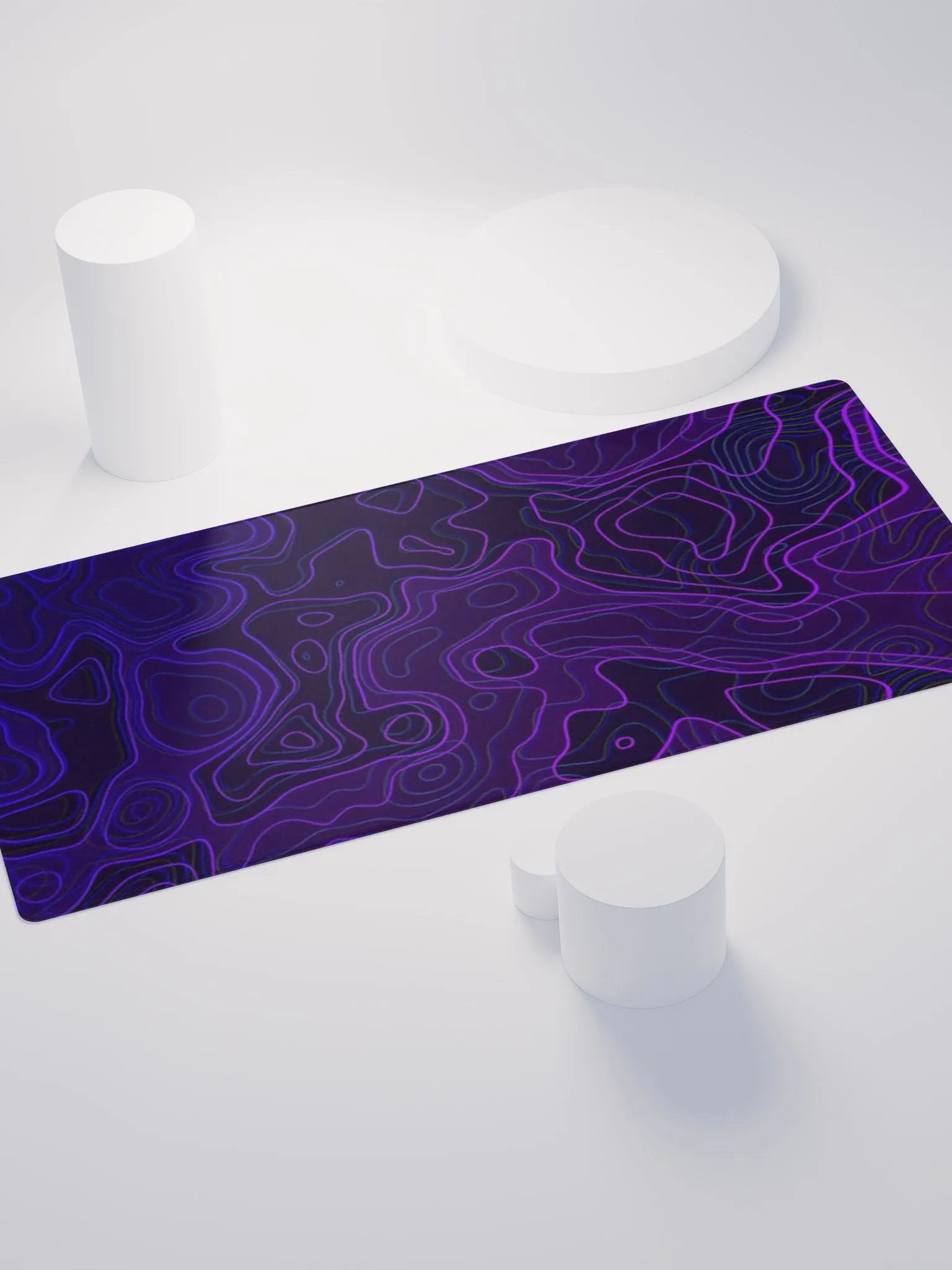 Psychedelic topography (DESK MAT) product image (4)
