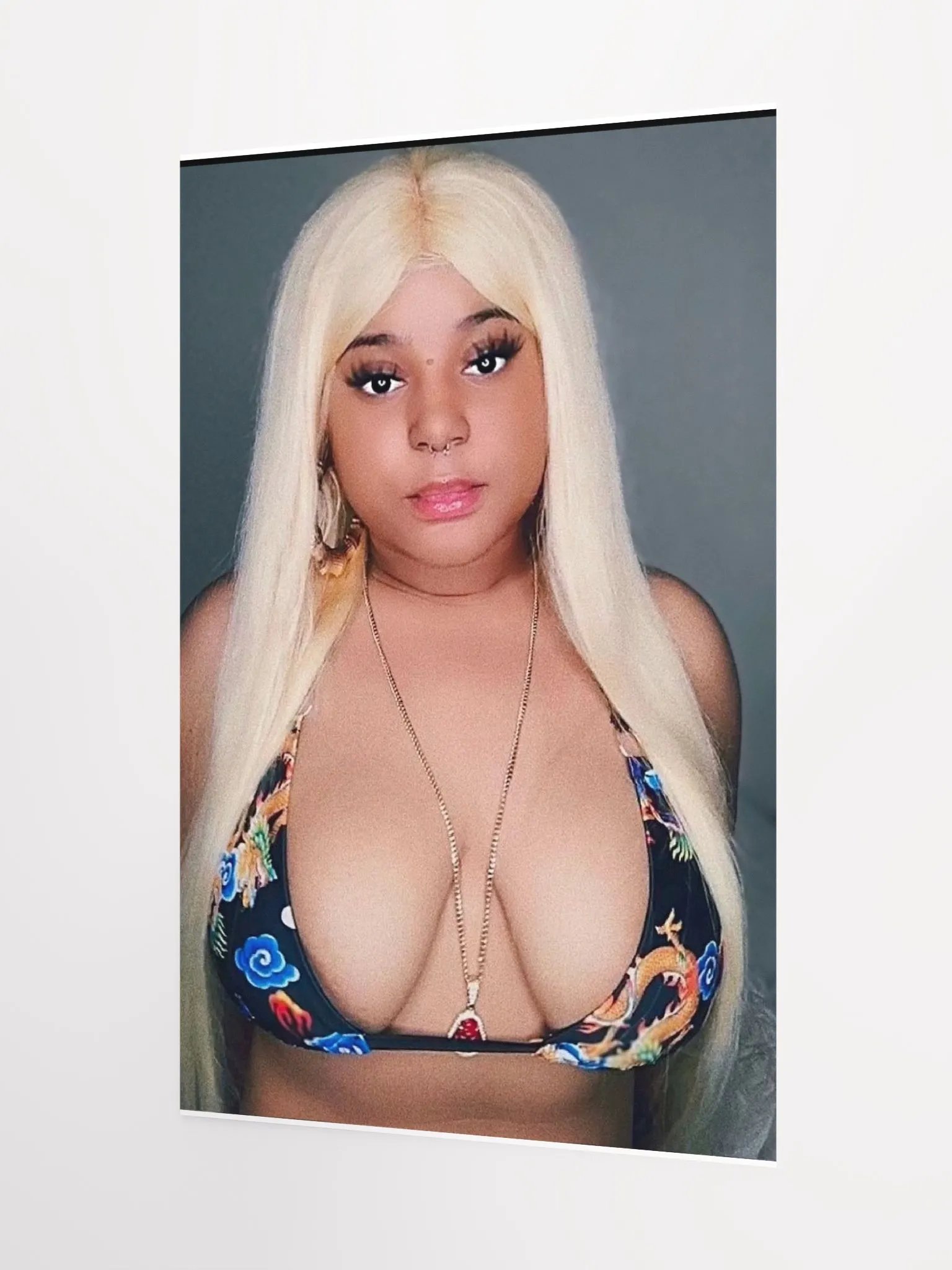 Blonde Babe - Matte Poster product image (3)