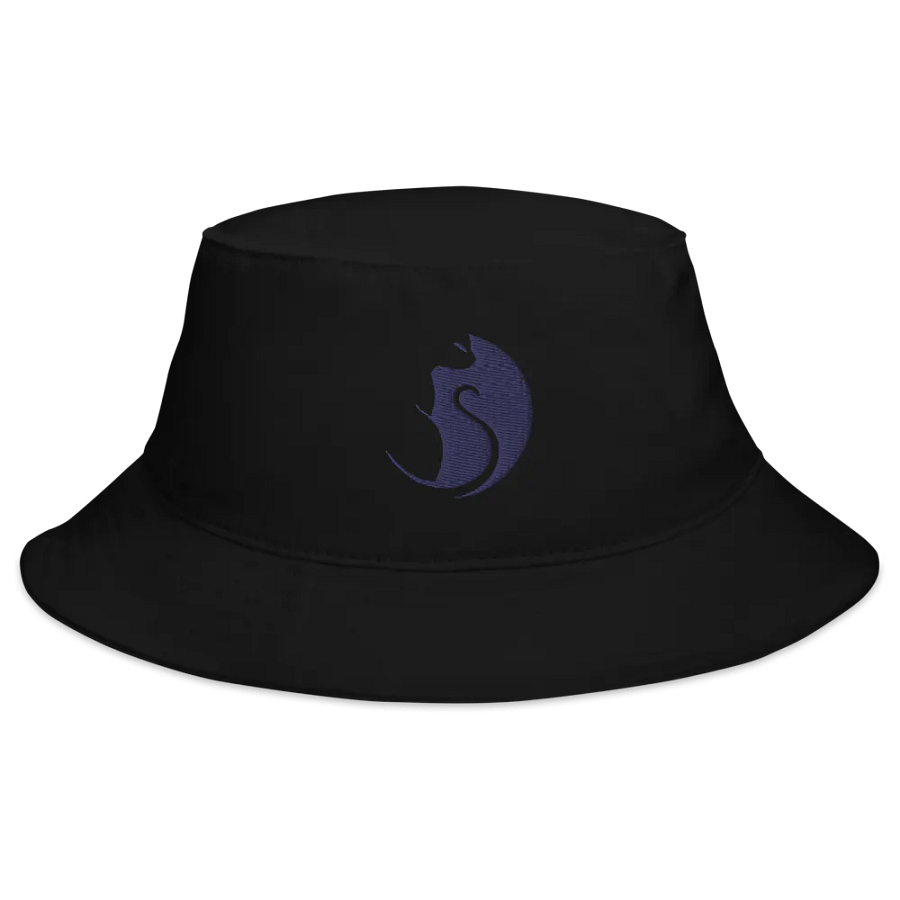 BlackKittenTech Bucket Hat With Large Logo product image (2)