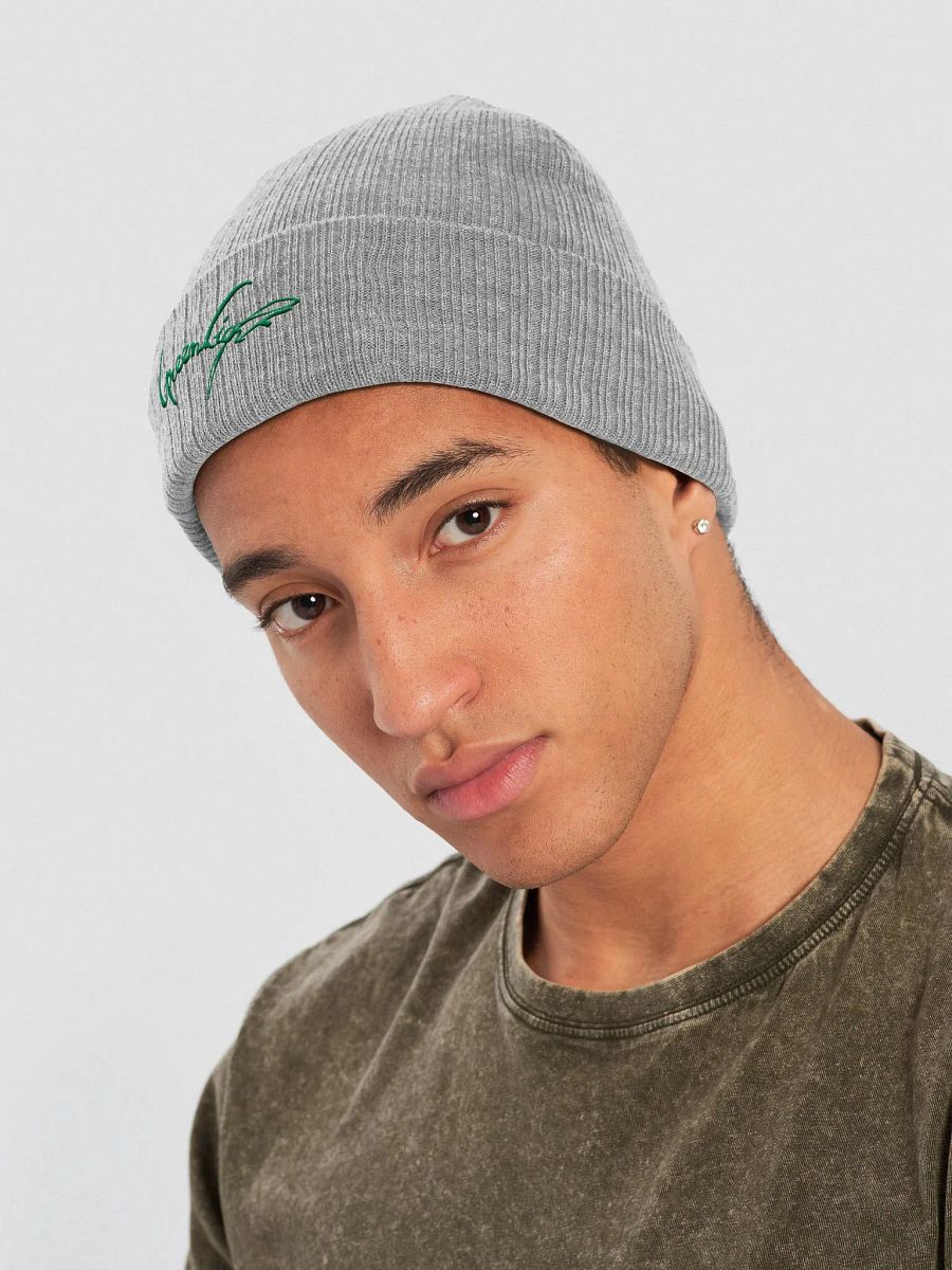 Greenlight Graffiti | Ribbed Beanie product image (2)