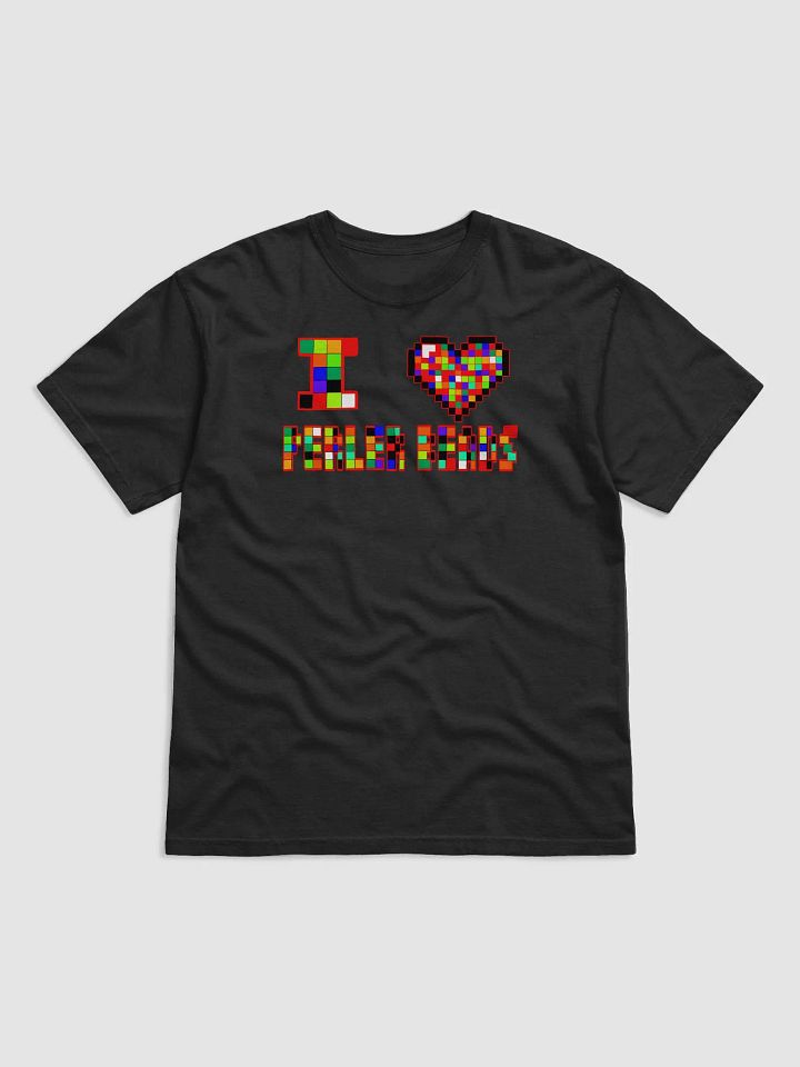 I Heart Perler Beads Tshirt product image (1)