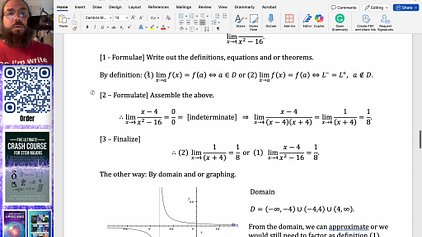 Questions that will Absolutely be on Your First Calculus Exam | Example 1