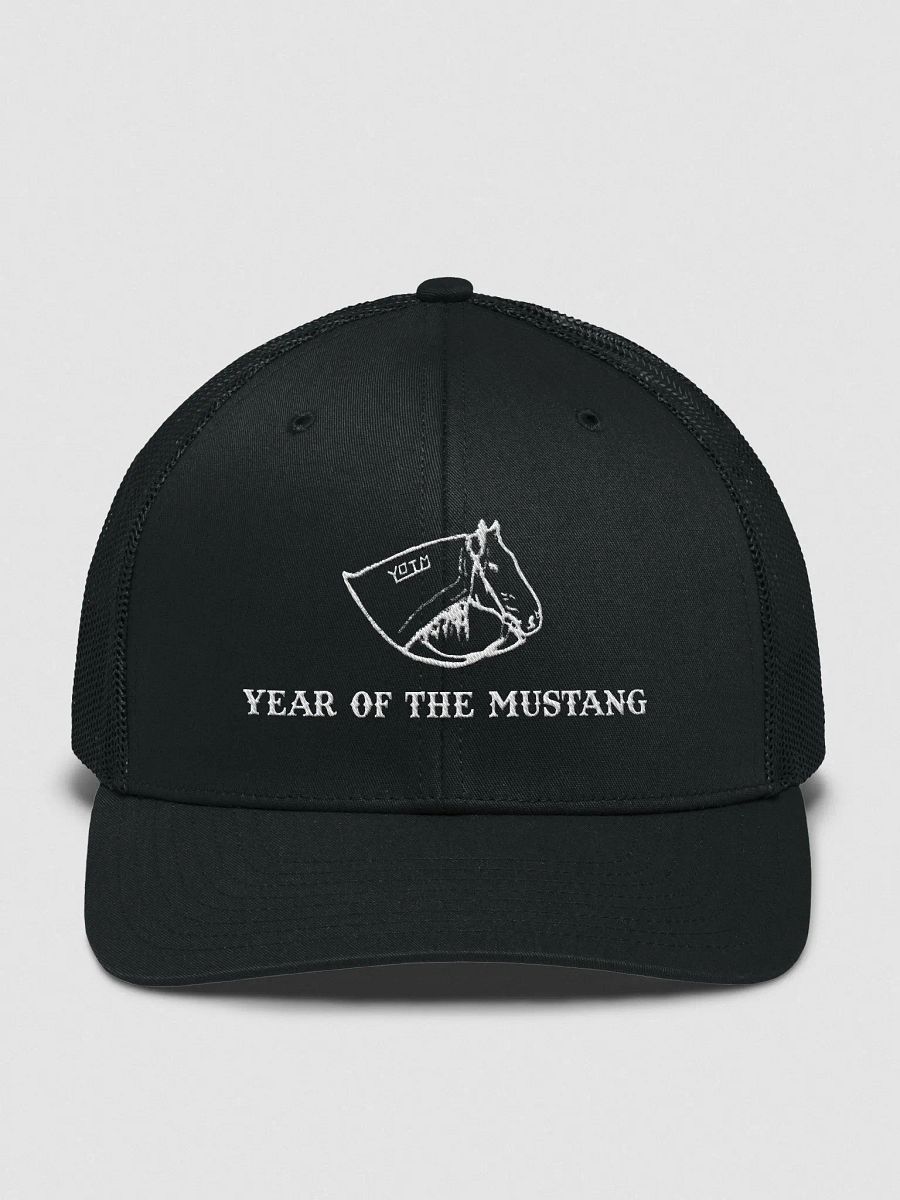 Year of the Mustang Richardson Trucker Hat (White Logo) product image (1)