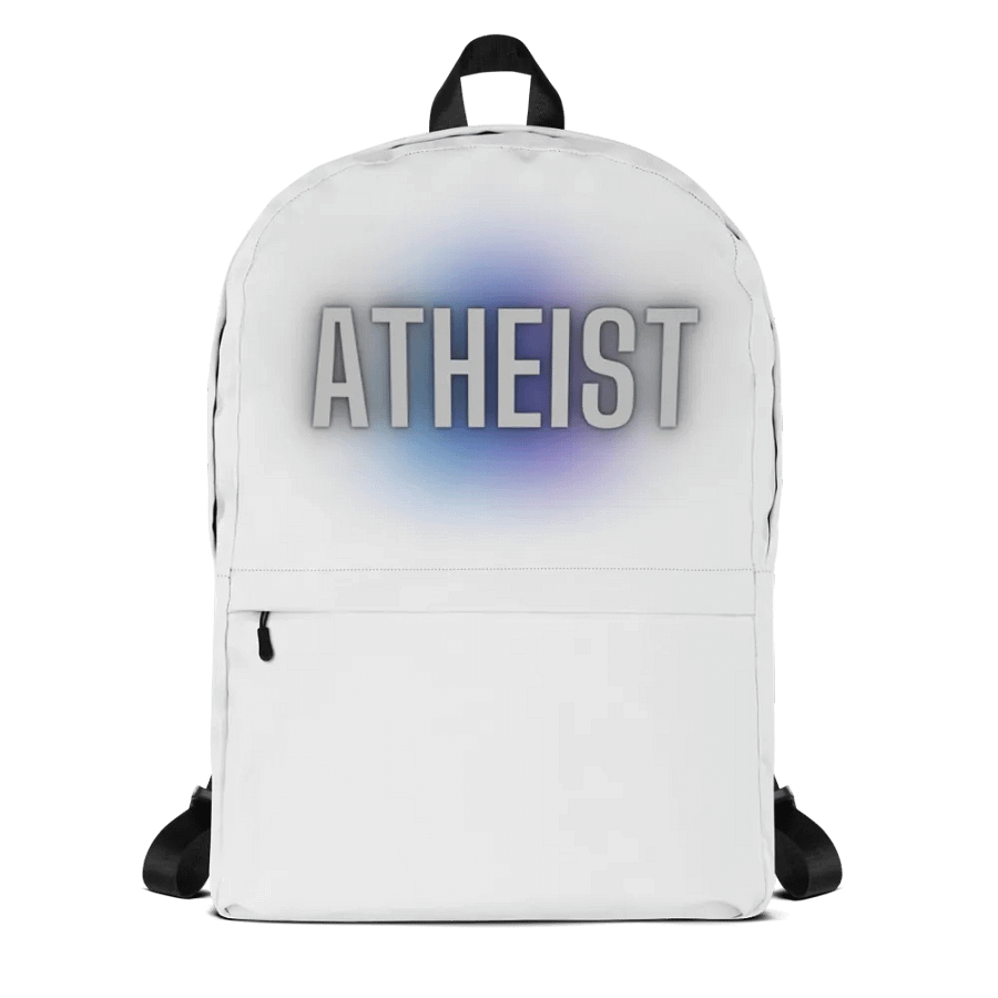 Atheist Backpack product image (1)