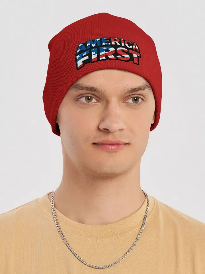 Beanie: America First product image (2)