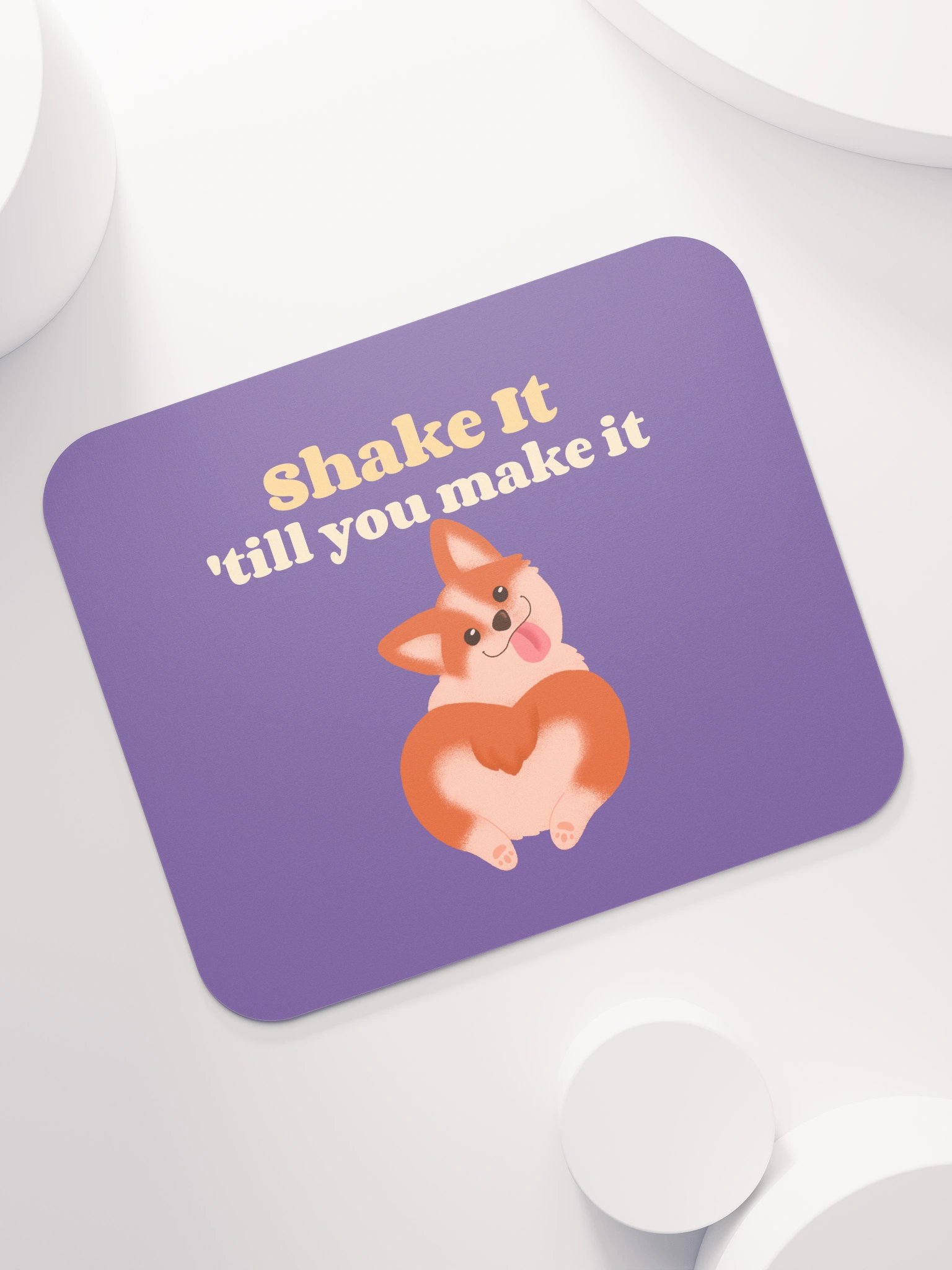 Corgi 'Shake It' Mouse Pad product image (7)