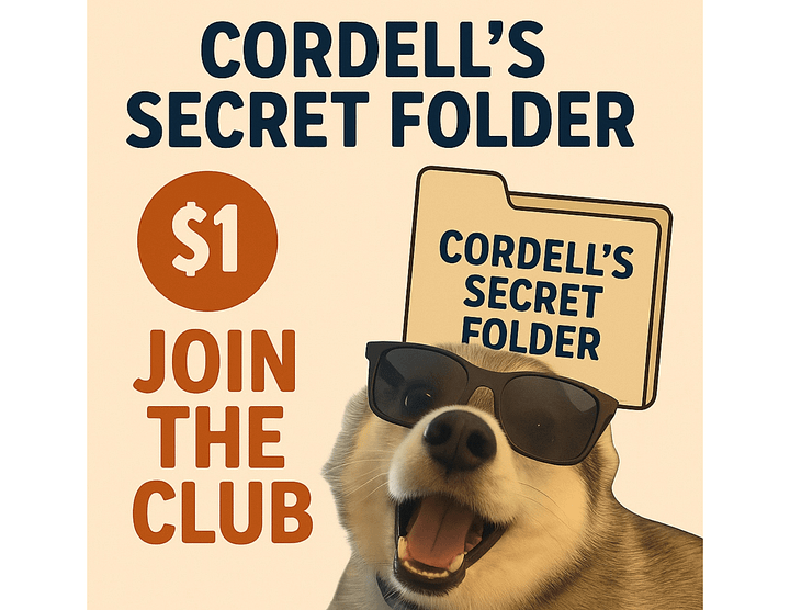 Cordell's Secret Folder (Drop #001) product image (1)