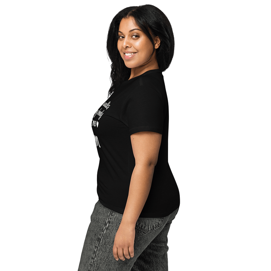 Mom's Heart Quote High-Waisted Tee product image (7)