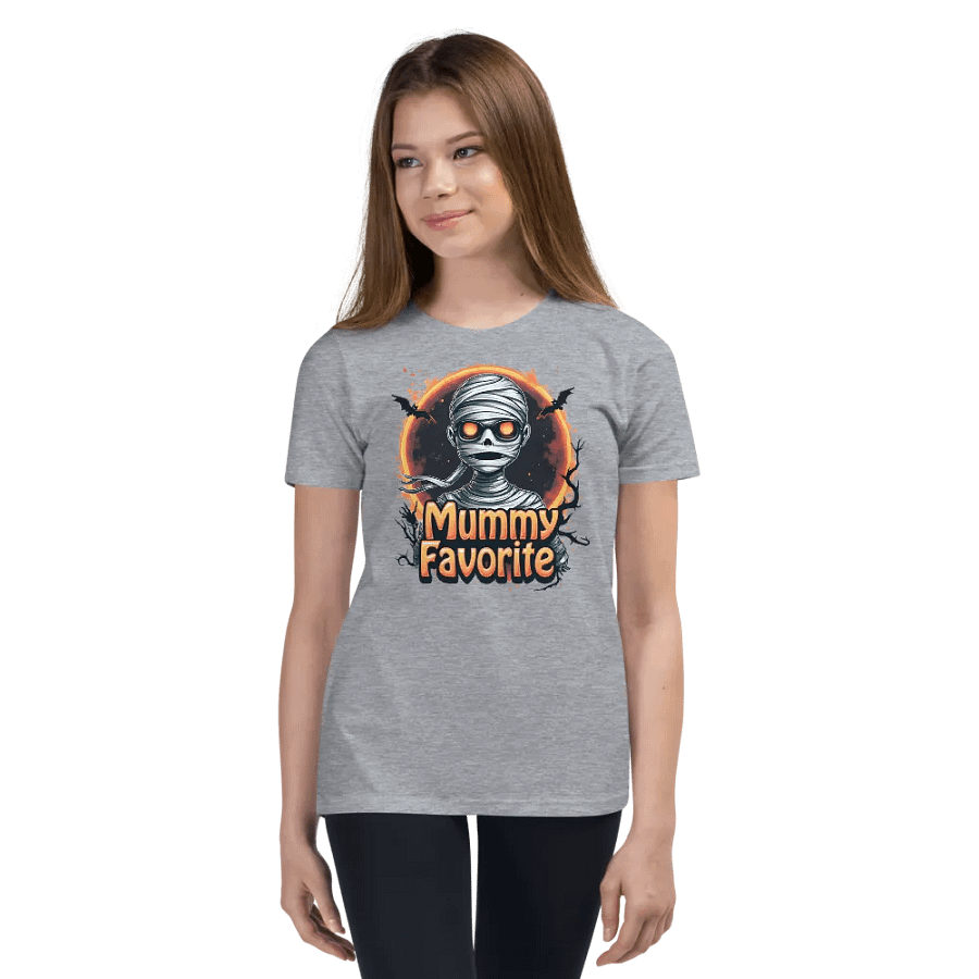 Spooky Mummy Youth T-Shirt product image (17)