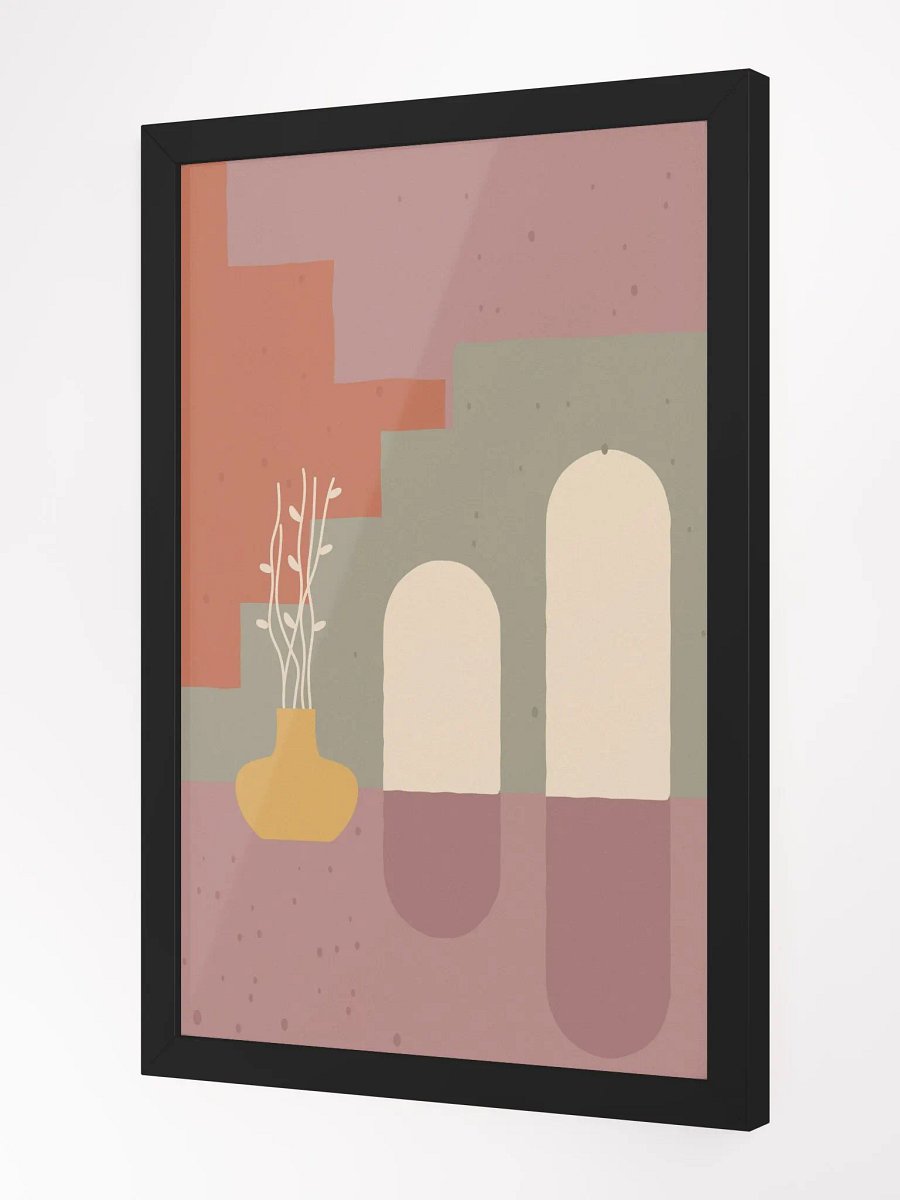 Minimalist Vase and Arch Abstract Poster product image (7)