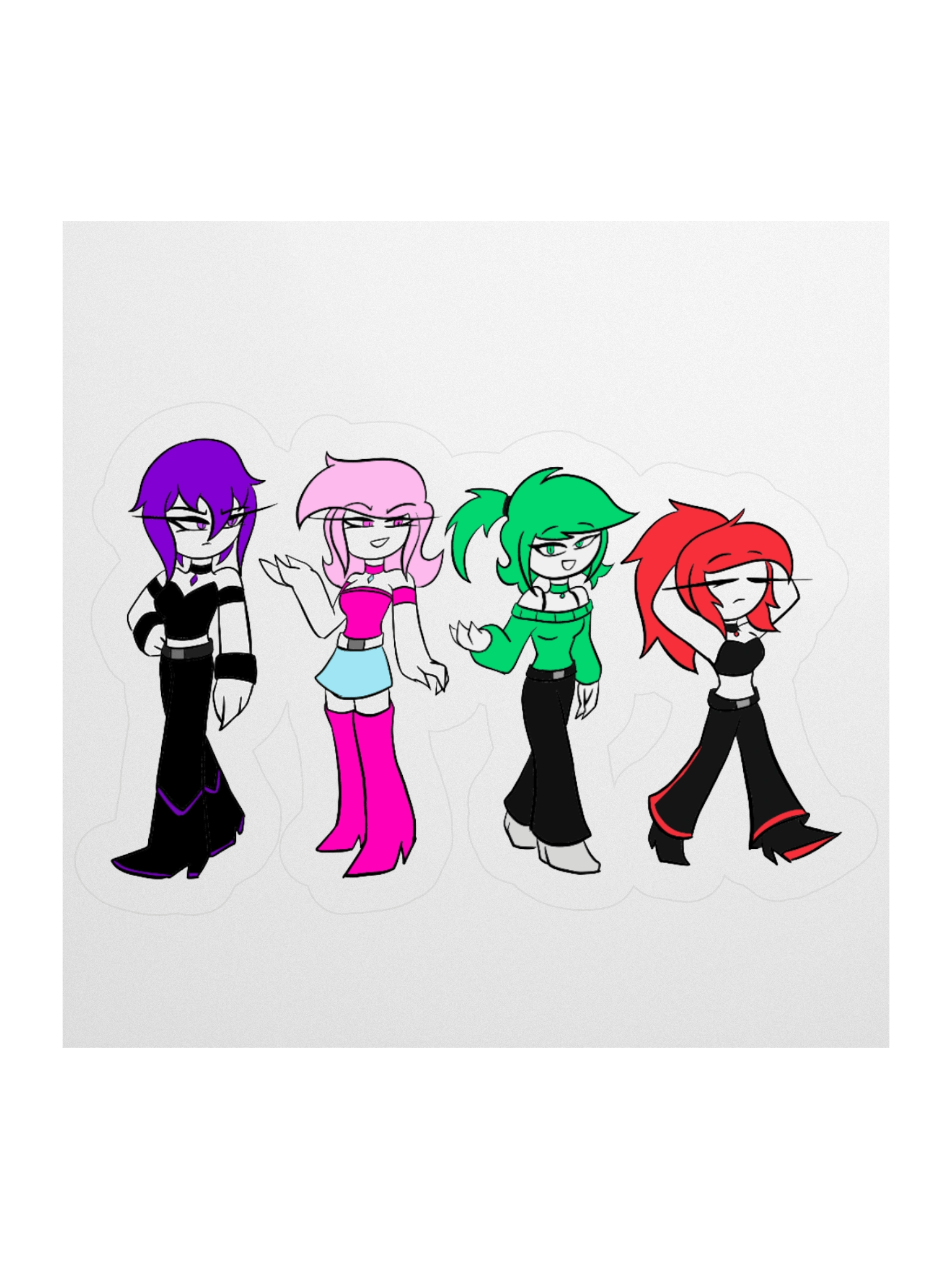 The Squad - Singular Sticker product image (1)