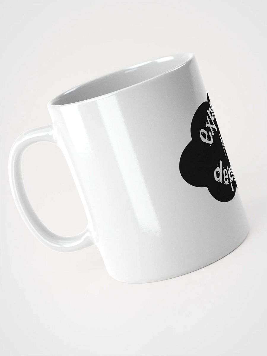 Expresso my Depresso Mug, Black Cloud, White Mug product image (4)