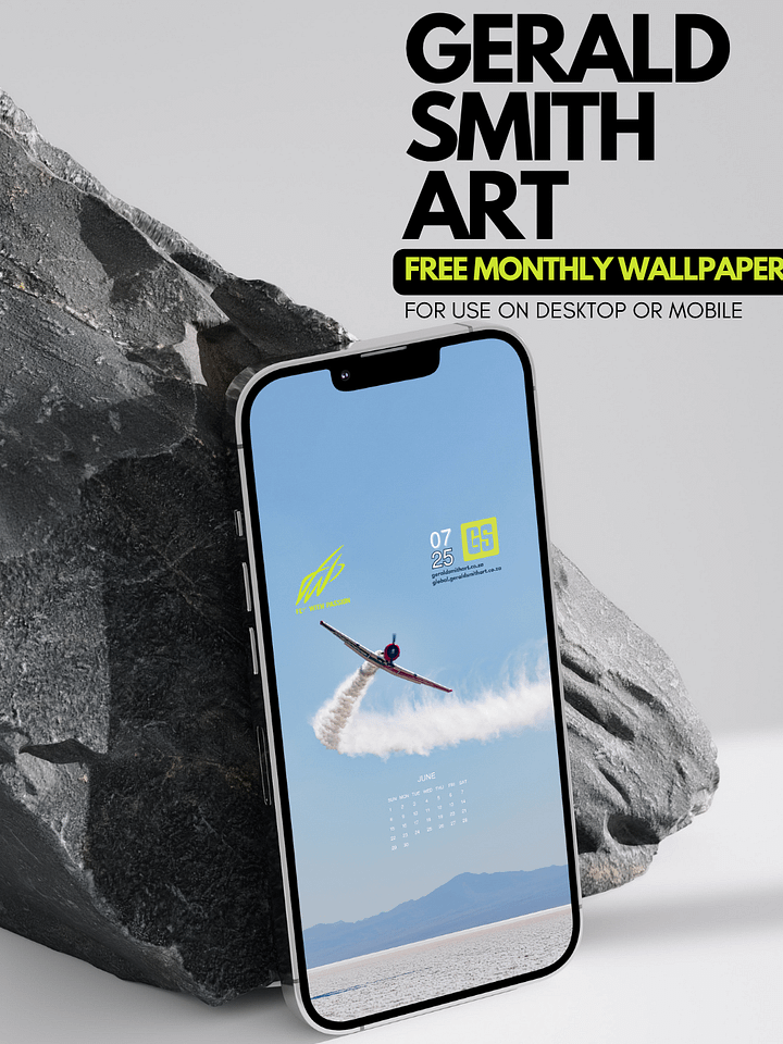 July 2025 FREE Desktop & Mobile Calendar Wallpaper product image (2)