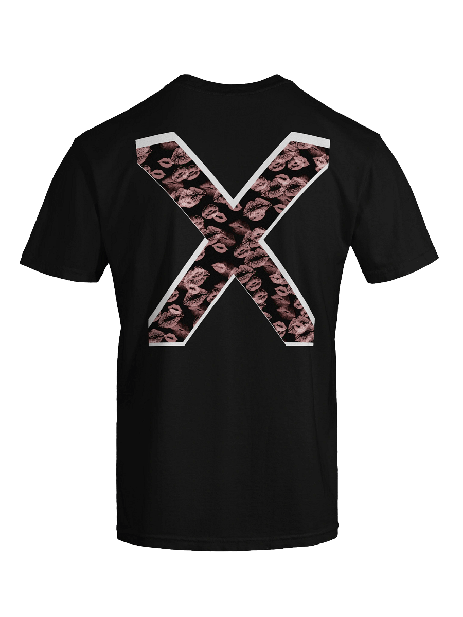 Black X Pink Lipstick Kisses | Shirt product image (4)