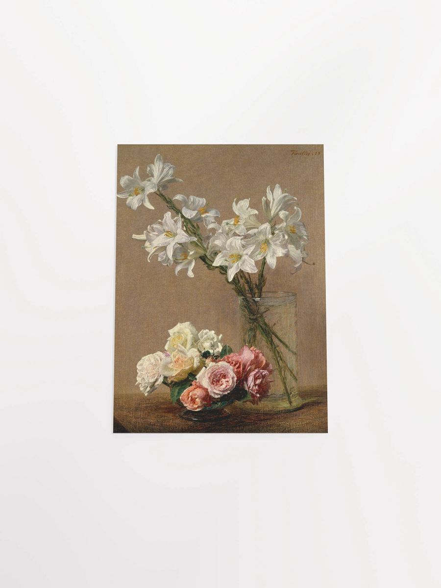Roses and Lilies (1888) – Poster Print product image (22)
