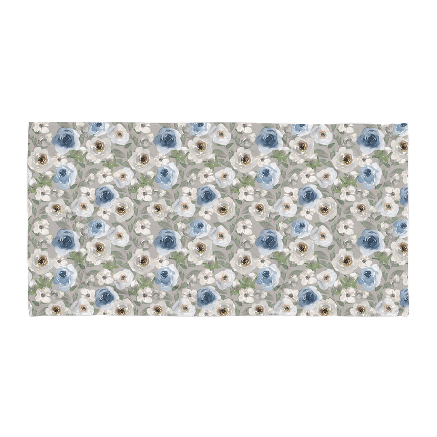 Grey Roses Towel product image (1)