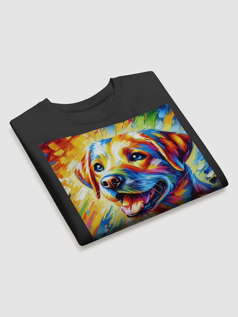 Vibrant Dog Portrait Premium Sweatshirt product image (3)