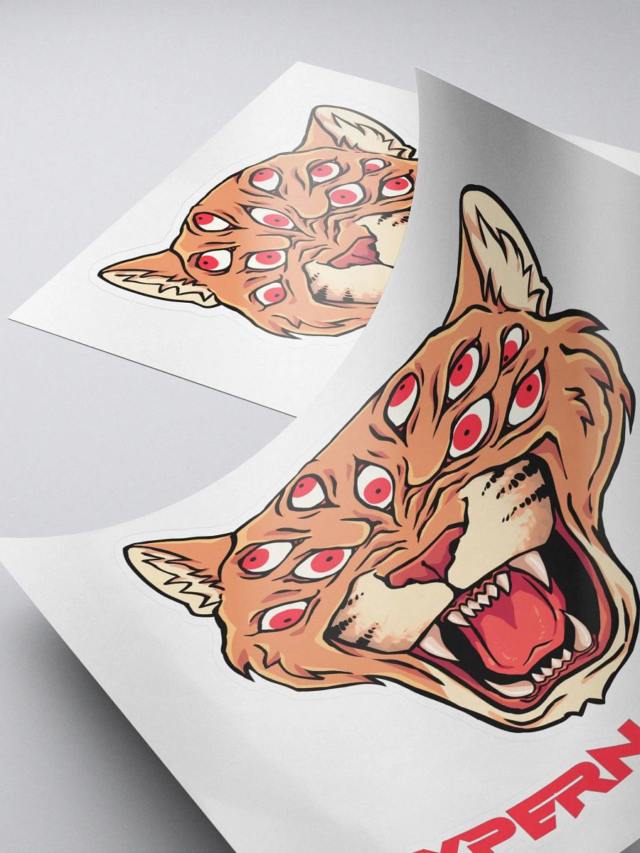 Puma Eye Logo w/Text Sticker product image (4)