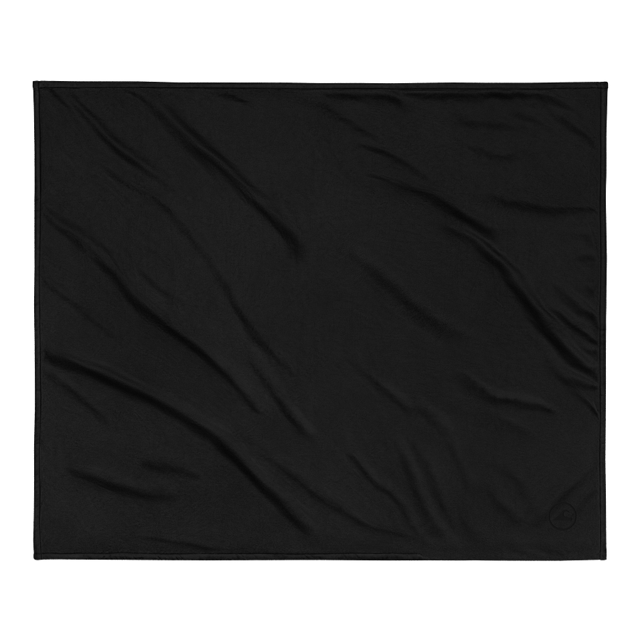 Wave Rider Port Authority Embroidered Premium Sherpa Blanket (Blackout) product image (2)