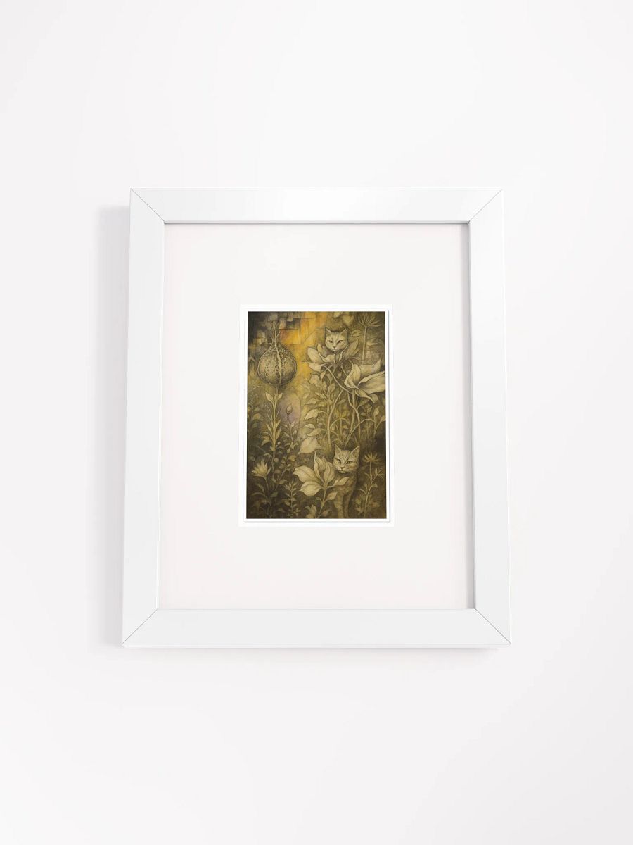 The Secret Garden Sketchbook Artprint Framed product image (1)