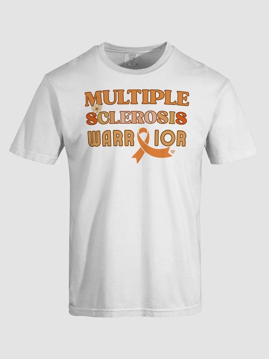 Multiple Sclerosis Warrior, Awareness Comfort Colors T-shirt product image (4)