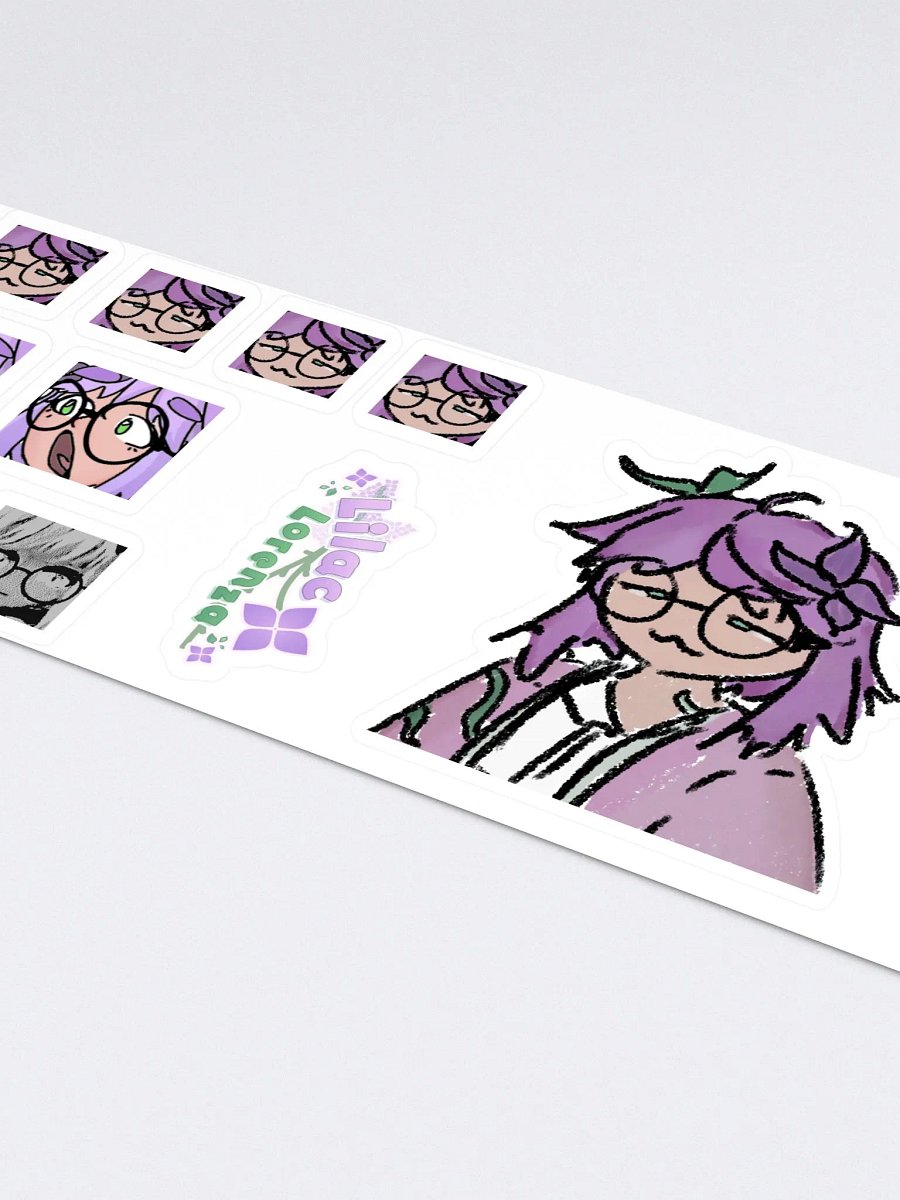 annoying purple girl stickers product image (2)