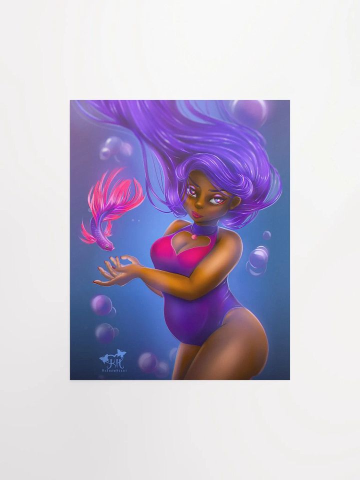 Lady N' Fish - Art Print product image (3)
