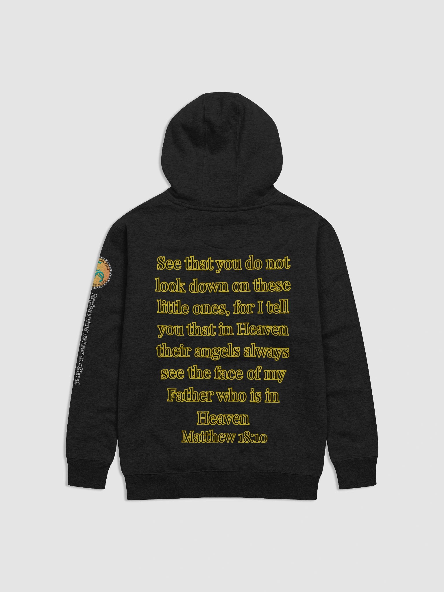Angels Watch Over Them (Female) Cotton Heritage Unisex Premium Hoodie product image (2)