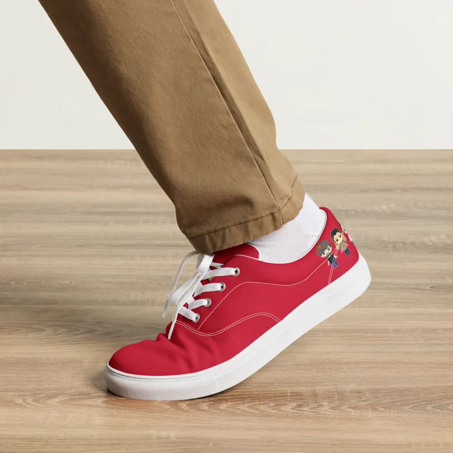 Men's Canvas Shoes - Red product image (9)