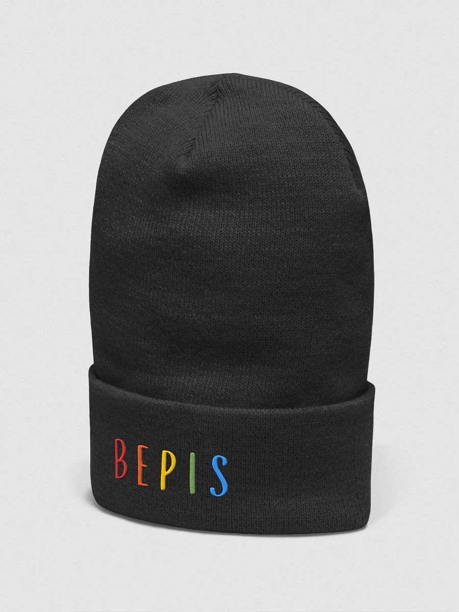 Bepis Rainbow Embroidered Beanie product image (2)