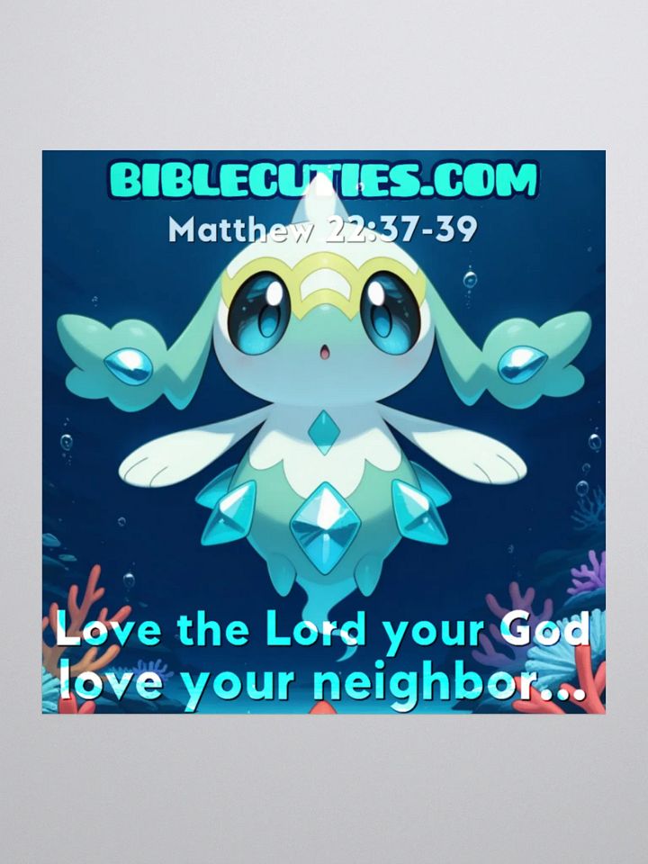 Bible Cuties Luke - Love the lord your God love your neighbor product image (2)