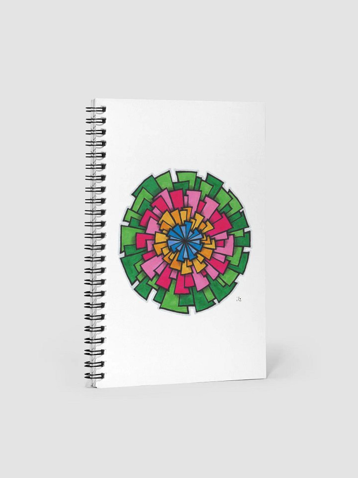 Radial Rhapsody Spiral Notebook product image (1)