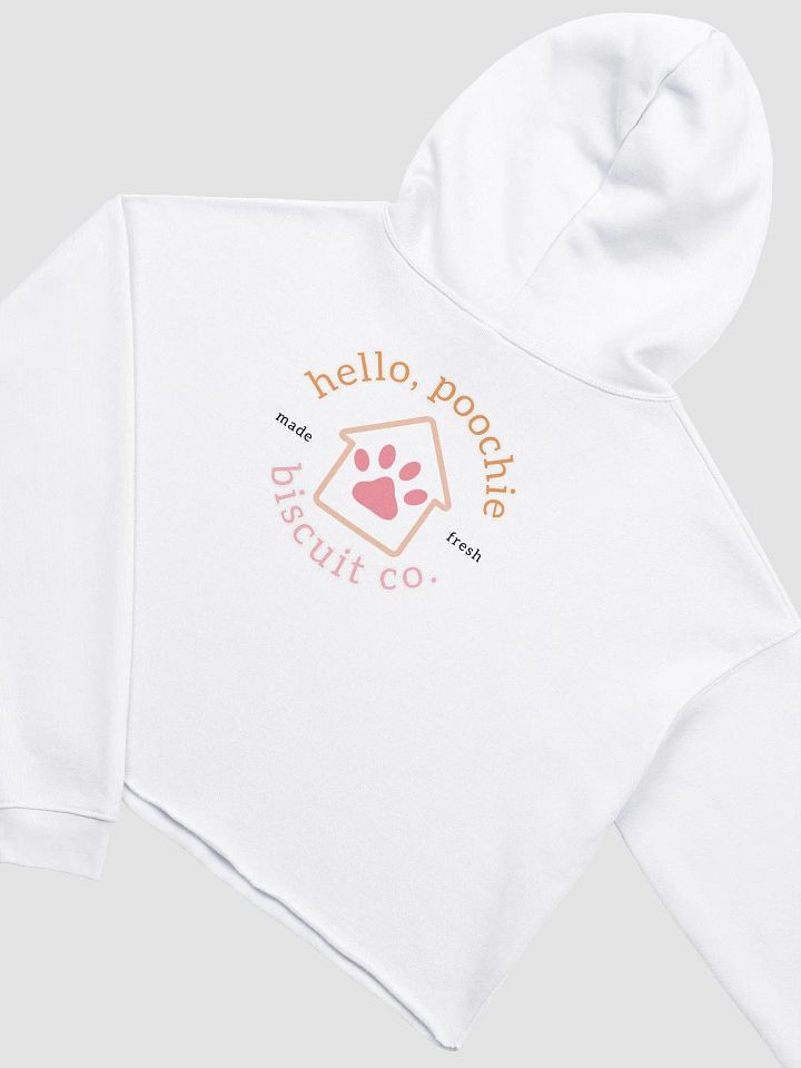 Peace . Love . Dogs | Cropped Hoodie product image (2)