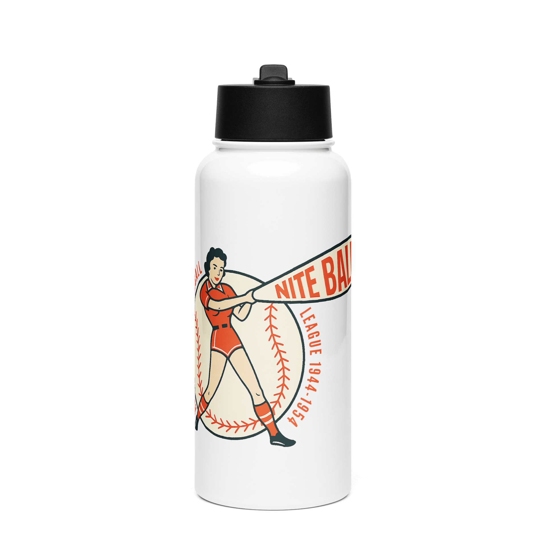 NGBL Legacy Collection Stainless Steel Water Bottle with a Straw Lid product image (1)
