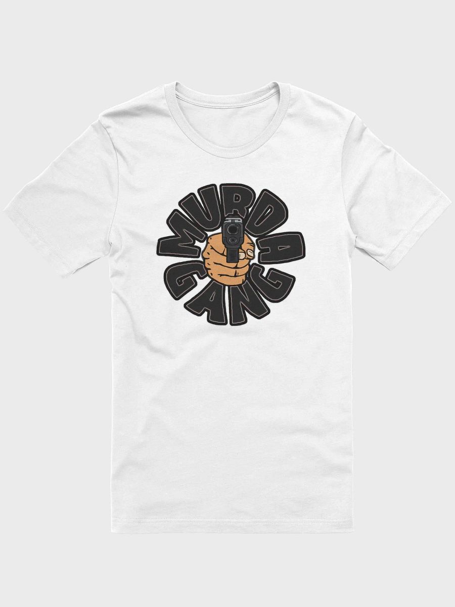 MURDAGANG WHITE TEE (black logo) product image (1)