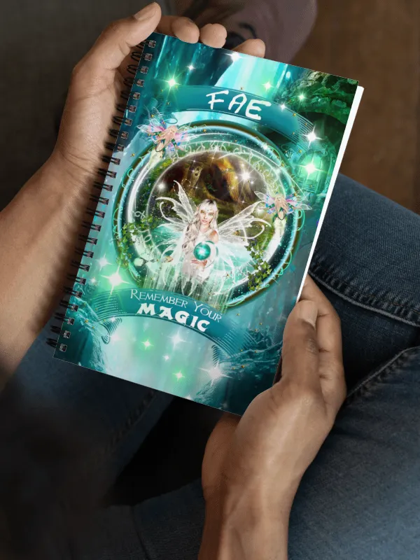Faerie Remember Your Magic Spiral Notebook product image (1)