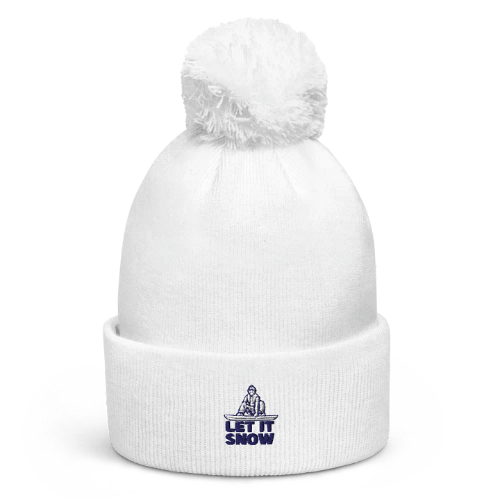 Snowboarder's Delight Pom-Pom Beanie product image (1)