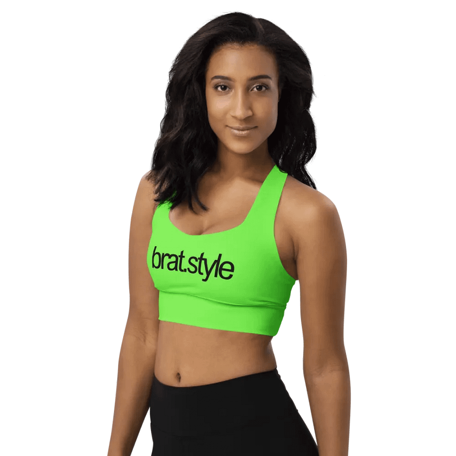 the bratstyle longline sports bra product image (12)