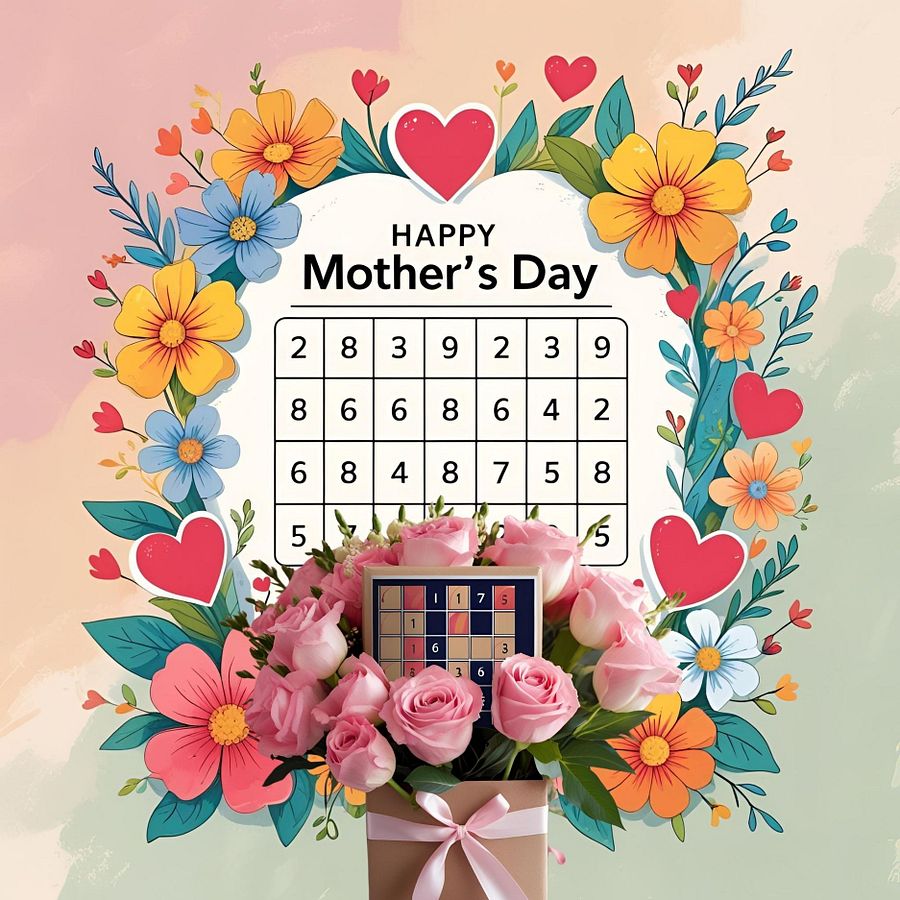 Mother’s Day Sudoku: A Gift of Love and Logic (Part 2) product image (1)