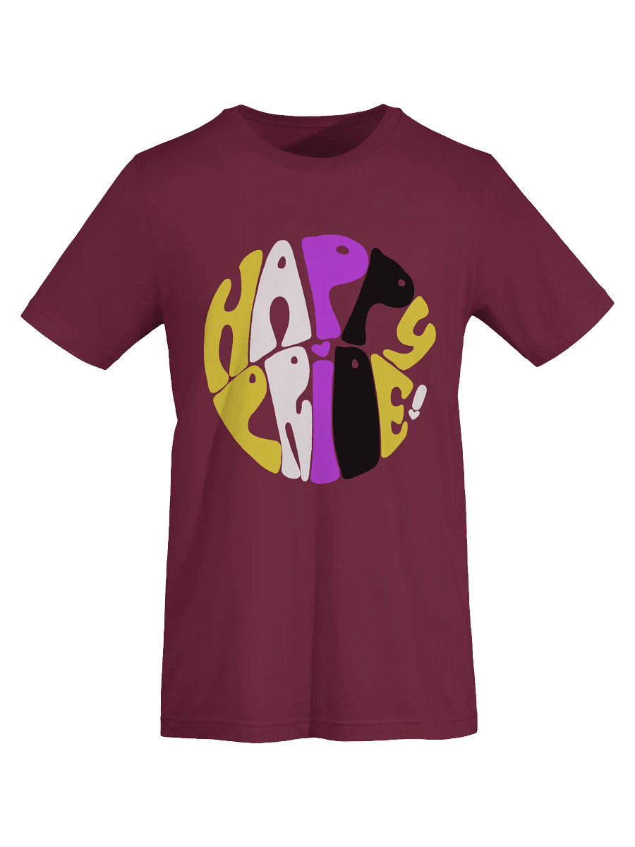Nonbinary Happy Pride big print tee product image (7)