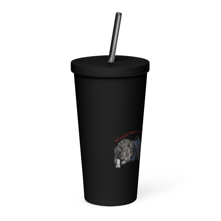 Wolf and Warrior Insulated Tumbler product image (2)