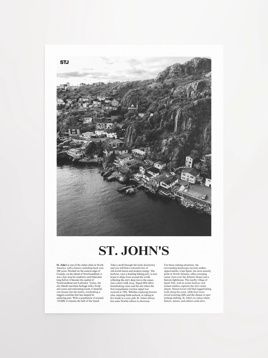 St. John's 03 Newspaper Poster product image (5)