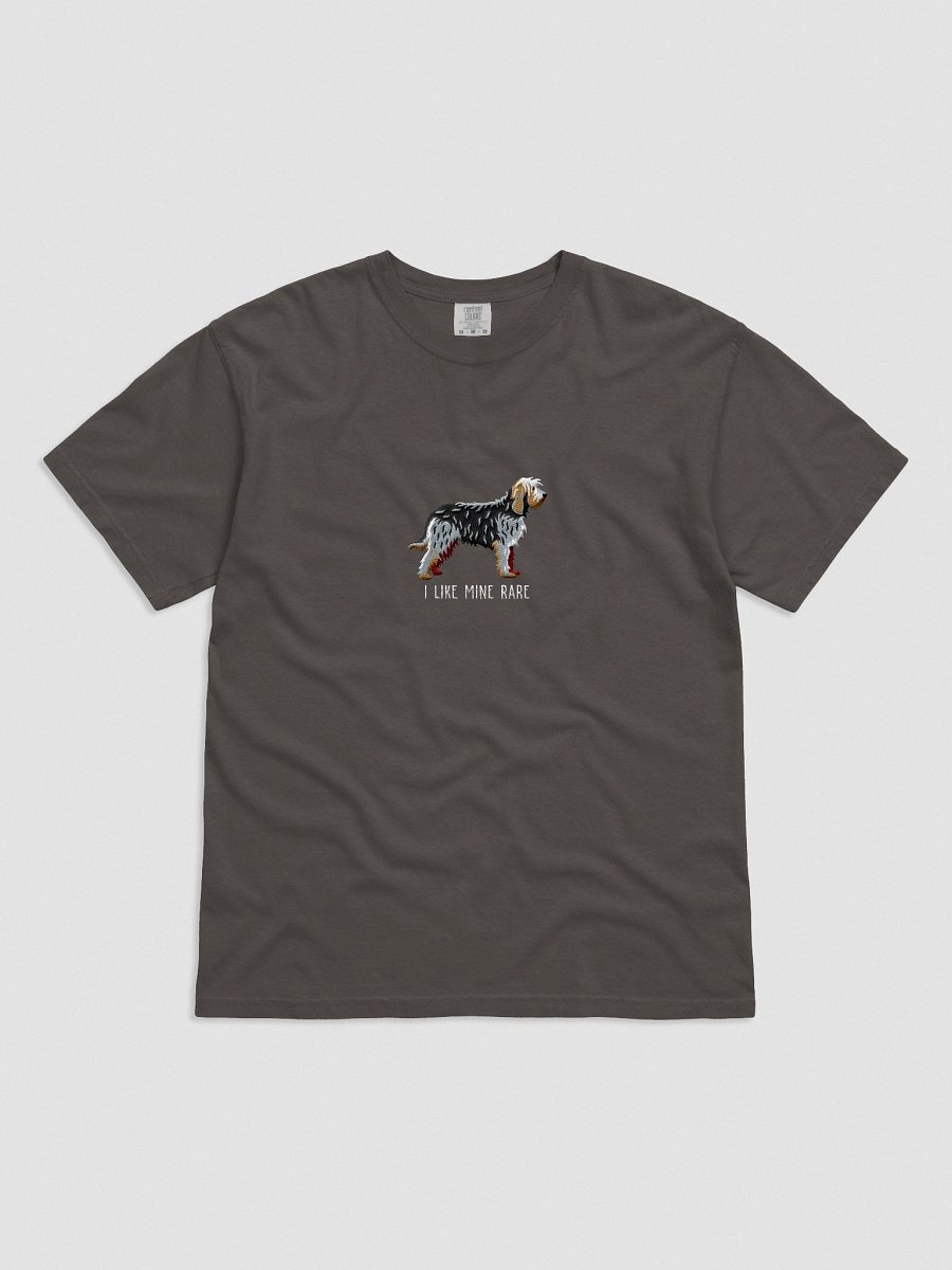 I Like Mine Rare T-Shirt(Embroidered) of an Otterhound(Gray) product image (5)