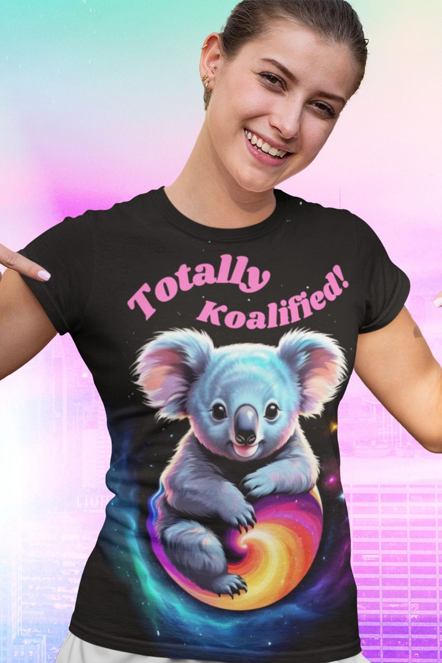 Koala Bear All Over Print T-shirt product image (1)