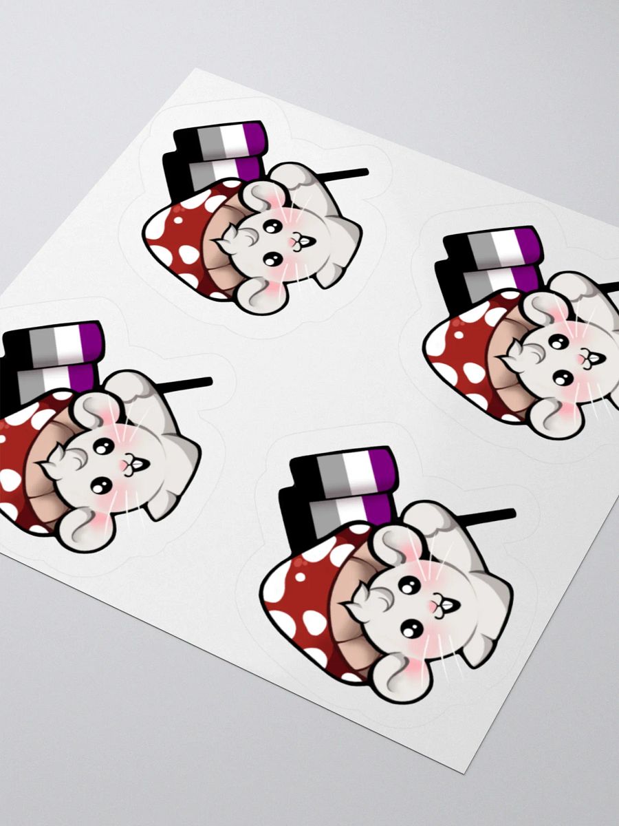 Asexual Pride Flag Stickers product image (3)